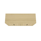 Manhattan Comfort Rivington Modern 60" Sideboard in Natural Oak