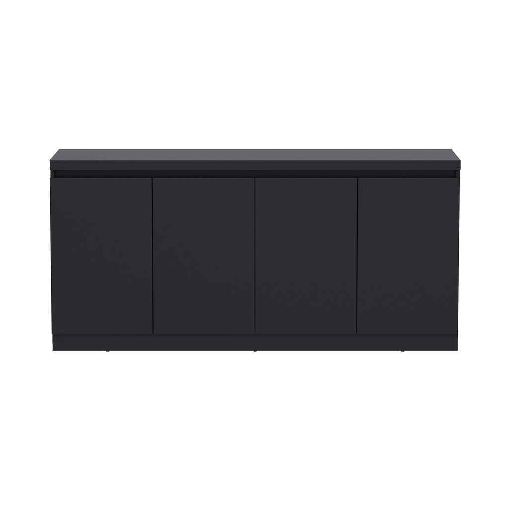 Manhattan Comfort Griffin Modern 62" Sideboard in Onyx