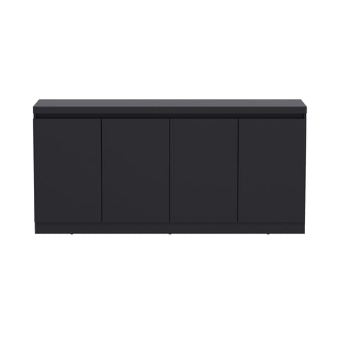 Manhattan Comfort Griffin Modern 62" Sideboard in Onyx