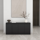Manhattan Comfort Griffin Modern 62" Sideboard in Onyx