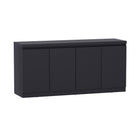 Manhattan Comfort Griffin Modern 62" Sideboard in Onyx