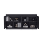 Manhattan Comfort Griffin Modern 62" Sideboard in Onyx