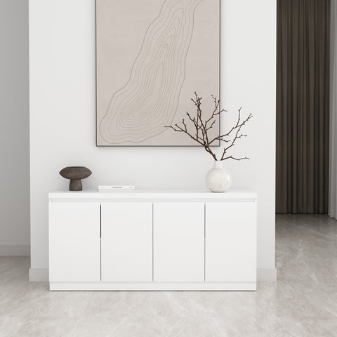 Manhattan Comfort Griffin Modern 62" Sideboard in White