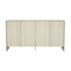Manhattan Comfort Novara Contemporary 60" Sideboard in Whitewashed Oak (4-Door)