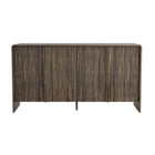 Manhattan Comfort Novara Contemporary 60" Sideboard in Jacobean Walnut (4-Door)