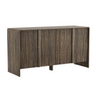 Manhattan Comfort Novara Contemporary 60" Sideboard in Jacobean Walnut (4-Door)