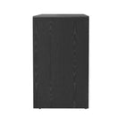 Manhattan Comfort Novara Contemporary 60" Sideboard in Black (4-Door)