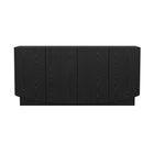 Manhattan Comfort Ardea Contemporary 60" Sideboard in Black (4-Door)