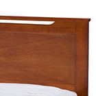 Baxton Studio Demitasse Brown Wood Contemporary Twin-Size Bed