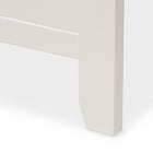 Baxton Studio Harry Classic Butter Milk and Walnut Finishing Twin Size Platform Bed