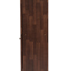 Baxton Studio Fernanda Modern and Contemporary 4-Door Oak Brown Wooden Entryway Shoes Storage Tall Cabinet