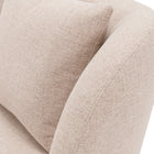 Manhattan Comfort Siri Modern 93" Upholstered Sofa in Wheat
