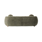 Manhattan Comfort Tribeca Mid-Century Modern 86" Chenille Sofa in Olive Green