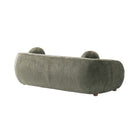 Manhattan Comfort Tribeca Mid-Century Modern 86" Chenille Sofa in Olive Green