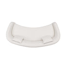 Manhattan Comfort Sylvia Modern Glam 104" Tweed Loveseat in Ivory