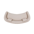 Manhattan Comfort Sylvia Modern Glam 104" Tweed Loveseat in Gold Dust