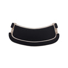 Manhattan Comfort Sylvia Modern Glam 104" Tweed Loveseat in Gold Dust