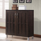 Baxton Studio Excel Modern and Contemporary Dark Brown Sideboard Storage Cabinet