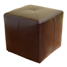 Baxton Studio Aric Bonded Leather Ottoman 