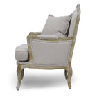 Baxton Studio Constanza Classic Antiqued French Accent Chair