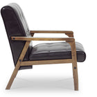 Baxton Studio Mid-Century Masterpieces Club Chair-Brown