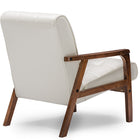 Baxton Studio Mid-Century Masterpieces Club Chair - White