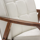 Baxton Studio Mid-Century Masterpieces Club Chair - White