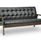 Baxton Studio Mid-Century Masterpieces Sofa-Brown