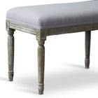 Baxton Studio Clairette Wood Traditional French Bench