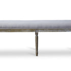 Baxton Studio Clairette Wood Traditional French Bench