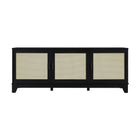 Manhattan Comfort Sheridan Mid-Century Modern 63" TV Stand in Black
