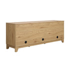 Manhattan Comfort Sheridan Mid-Century Modern 63" TV Stand in Natural