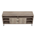 Manhattan Comfort Dumbo Modern 63" Fluted TV Stand in Rustic Gray