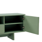 Manhattan Comfort Ella Modern 59" TV Stand in Sage Green