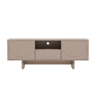 Manhattan Comfort Ella Modern 59" TV Stand in Mocha