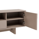 Manhattan Comfort Ella Modern 59" TV Stand in Mocha