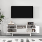 Manhattan Comfort Ella Modern 59" TV Stand in White