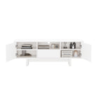 Manhattan Comfort Ella Modern 59" TV Stand in White