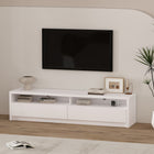 Manhattan Comfort Duncan Contemporary Modern 70" TV Stand in White