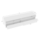 Manhattan Comfort Duncan Contemporary Modern 70" TV Stand in White