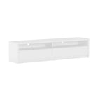 Manhattan Comfort Duncan Contemporary Modern 70" TV Stand in White