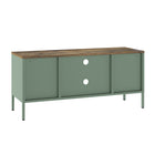 Manhattan Comfort Landen Modern 47" Metal Storage Cabinet in Sage Green