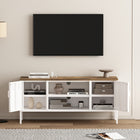 Manhattan Comfort Landen Modern 47" Metal Storage Cabinet in White