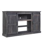 Manhattan Comfort Myrtle Modern Farmhouse 60" TV Stand in Antique Brown