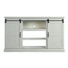Manhattan Comfort Myrtle Modern Farmhouse 60" TV Stand in Cream Oak