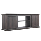 Manhattan Comfort Franklin Modern Farmhouse 60" TV Stand in Brown