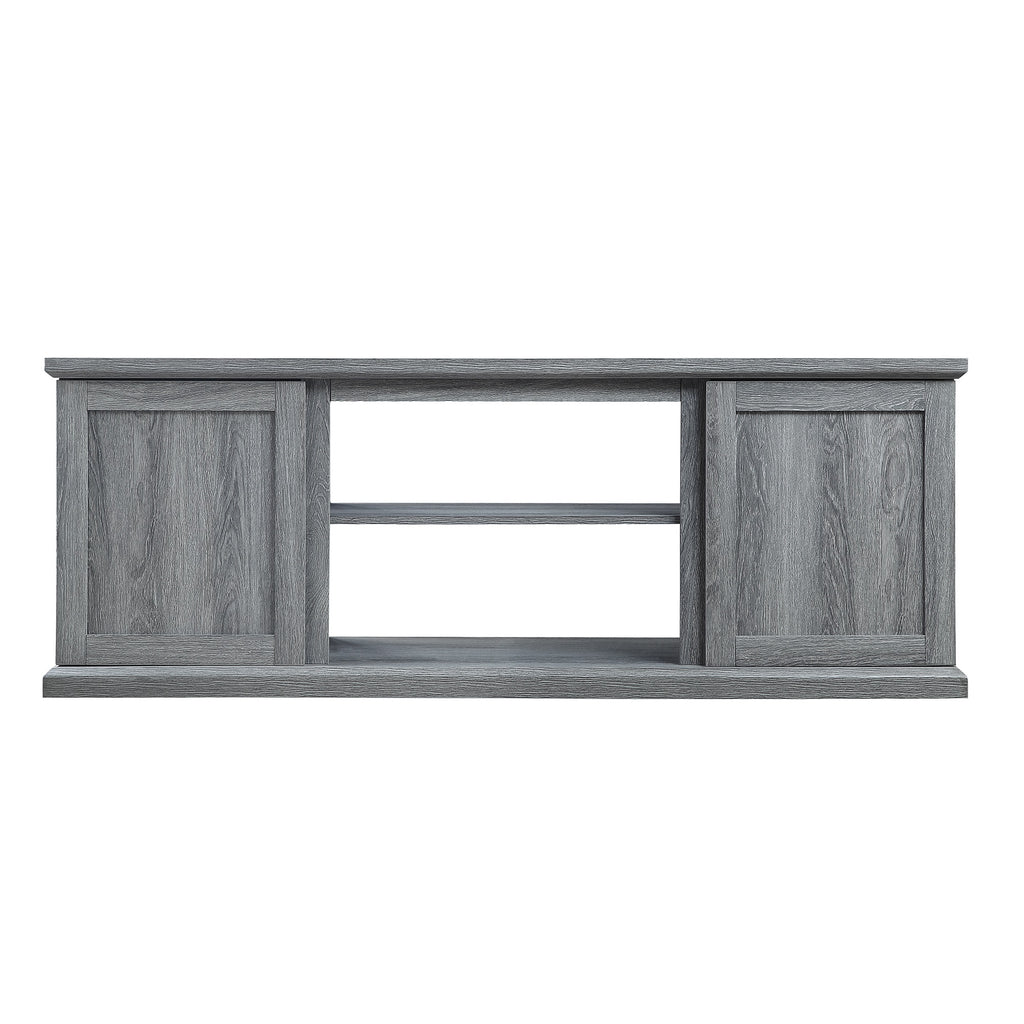 Manhattan Comfort Franklin Modern Farmhouse 60" TV Stand in Gray