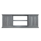 Manhattan Comfort Franklin Modern Farmhouse 60" TV Stand in Gray