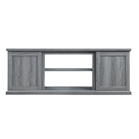 Manhattan Comfort Franklin Modern Farmhouse 60" TV Stand in Gray