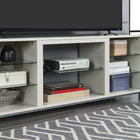 Manhattan Comfort Brighton Modern 60" TV Stand in Beige